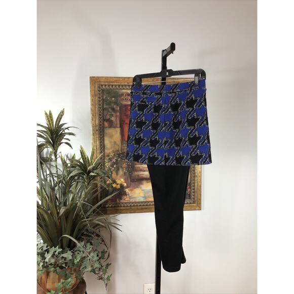 Lala’c Golf Collection Women’s Pull-On Pants Size L Black & Blue Comfort Stretch - Picture 4 of 8